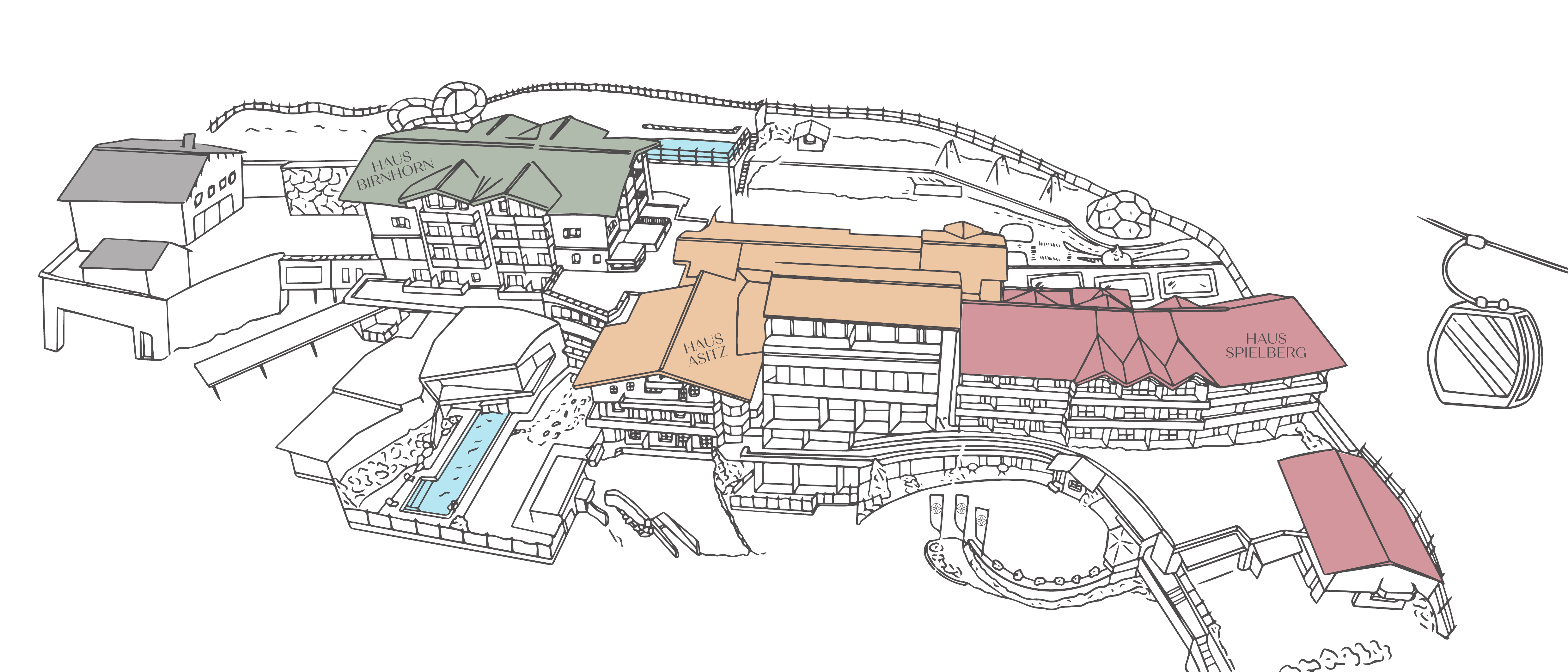 Resortplan Hotel Riederalm